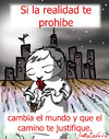 Cartoon: antisistema (small) by LaRataGris tagged prohibido