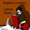 Cartoon: atados (small) by LaRataGris tagged mundos