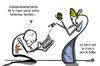 Cartoon: El fin de las clases sociales (small) by LaRataGris tagged laratagris,hambre,rico,pobre