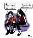 Cartoon: Incomunicados (small) by LaRataGris tagged incomunicacion