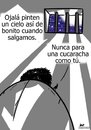 Cartoon: Sin perdon (small) by LaRataGris tagged prisiones,libertad