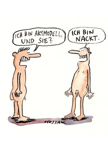 Cartoon: Aktmodell (medium) by Kossak tagged nackt,naked,nude,nudism,nudist,man,mann,akt,kunst,art,painting,malerei,photografie,photograph,nackt,nudist,mann,kunst,akt,malerei,fotografie,männer,aktmodel,modell,künstler,maler,nacktheit,sexualität,beruf,job,arbeit