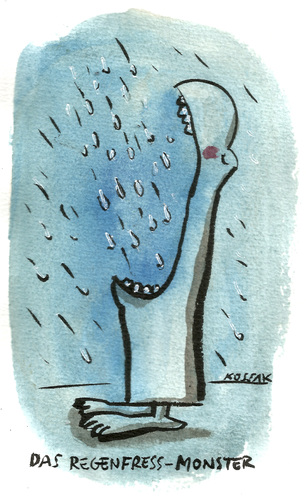 Das Regenfress-Monster Das Regenfress-Monster