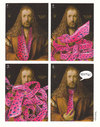 Cartoon: Die Kunst des Krawatte-Bindens (small) by Kossak tagged kunst art dürer duerer albrecht krawatte tie painting