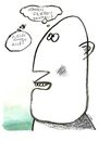 Cartoon: Können Fliegen denken? (small) by Kossak tagged fliege,fly,mensch,man,denken,think,hirn,brain,gedanke,thought
