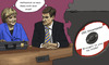 Cartoon: 1001 Steuersuender (small) by flintstone73 tagged steuersuender,cd,steuerparadies,illegal,merkel,westerwelle