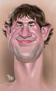 Cartoon: John Krasinski Caricature (small) by Fivi tagged john,krasinski,caricature