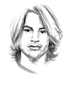 Cartoon: Keanu Reeves (small) by Fivi tagged keanu,reeves