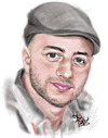 Cartoon: Maher Zain (small) by Fivi tagged maher,zain