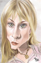 Cartoon: Patricia Arquette Caricature (small) by Fivi tagged patricia,arquette,caricature