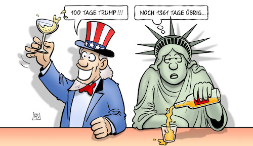 100 Tage Trump