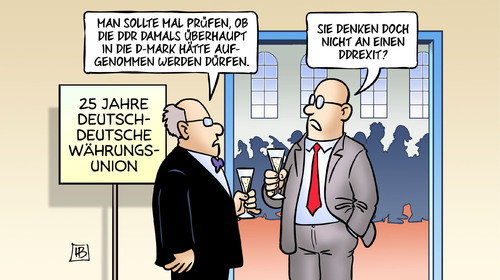 25 Jahre Waehrungsunion 25 Jahre Waehrungsunion
