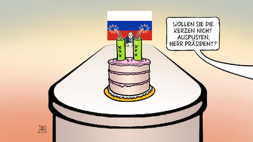 Cartoon: 2 Jahre Ukraine-Krieg (medium) by Harm Bengen tagged kerzen,auspusten,dynamit,torte,spezialoperation,kriegsbeginn,jahrestag,februar,2022,putin,kreml,krieg,ukraine,russland,harm,bengen,cartoon,karikatur,kerzen,auspusten,dynamit,torte,spezialoperation,kriegsbeginn,jahrestag,februar,2022,putin,kreml,krieg,ukraine,russland,harm,bengen,cartoon,karikatur