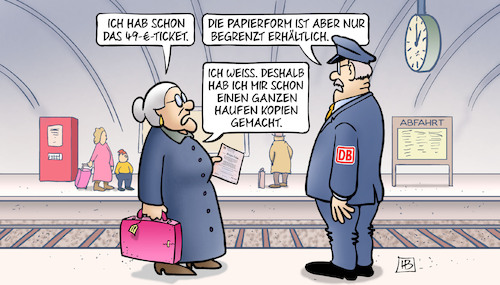 49-Euro-Ticket auf Papier 49-Euro-Ticket auf Papier