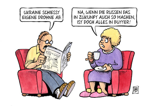 Abschuss eigener Drohnen Abschuss eigener Drohnen