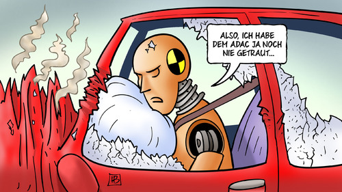 Cartoon: ADAC-Misstrauen (medium) by Harm Bengen tagged crashtest,dummy,harm,unfall,auto,karikatur,cartoon,bengen,adac,geschoent,betrug,misstrauen,engel,gelber,zahlen,verkehr,club,automobilindustrie,adac,misstrauen,betrug,geschoent,zahlen,gelber,engel,automobilindustrie,club,verkehr,dummy,crashtest,auto,unfall,harm,bengen,cartoon,karikatur