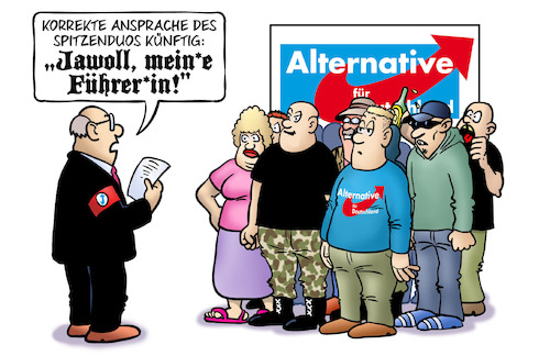 AfD-Spitzenduo AfD-Spitzenduo