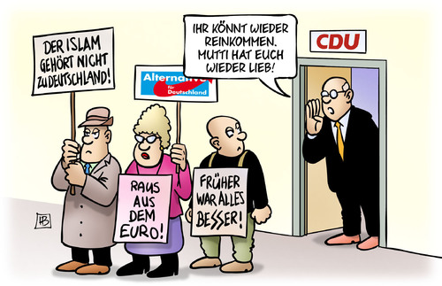 AfD und Mutti