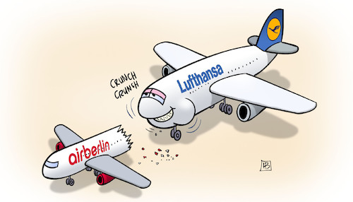 Air Berlin und Lufthansa