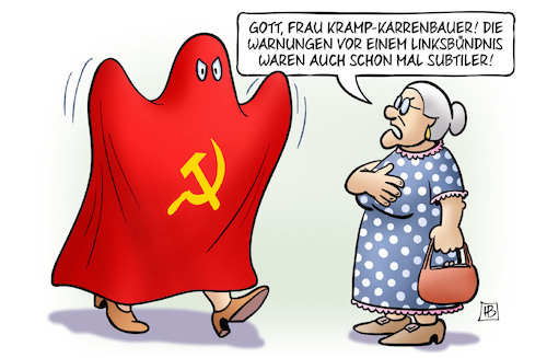 AKK und Linksbündnis AKK und Linksbündnis