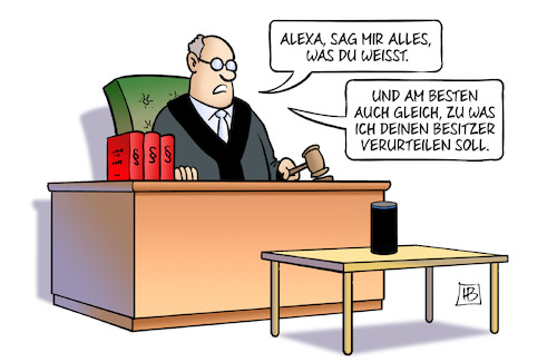 Alexa vor Gericht