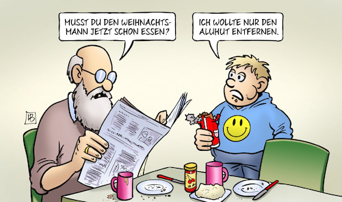 Aluhut entfernen Aluhut entfernen