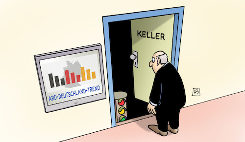 Ampel im Keller Ampel im Keller