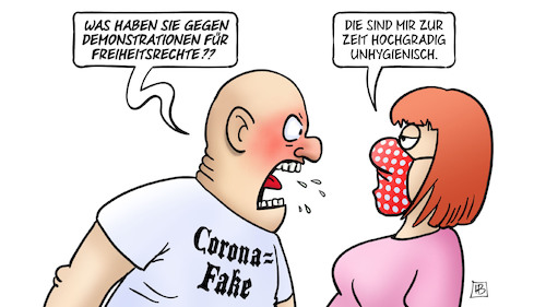 Cartoon: Anti-Hygiene-Demos (medium) by Harm Bengen tagged anti,hygiene,demos,demonstrationen,freiheitsrechte,nazis,rechtsextrem,spucken,schreien,maske,corona,hochgradig,unhygienisch,fake,harm,bengen,cartoon,karikatur,anti,hygiene,demos,demonstrationen,freiheitsrechte,nazis,rechtsextrem,spucken,schreien,maske,corona,hochgradig,unhygienisch,fake,harm,bengen,cartoon,karikatur