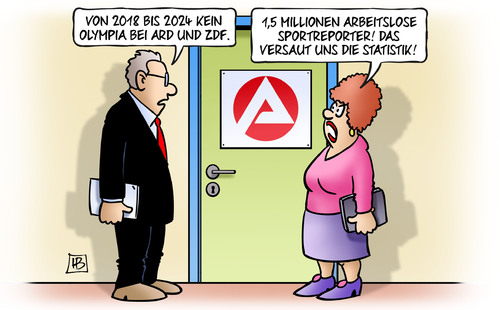 Arbeitslose Sportreporter