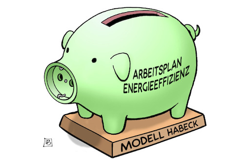 Cartoon: Arbeitsplan Energieeffizienz (medium) by Harm Bengen tagged arbeitsplan,energieeffizienz,modell,habeck,wirtschaftsminister,grüne,sparschwein,steckdose,strom,russland,ukraine,krieg,harm,bengen,cartoon,karikatur,arbeitsplan,energieeffizienz,modell,habeck,wirtschaftsminister,grüne,sparschwein,steckdose,strom,russland,ukraine,krieg,harm,bengen,cartoon,karikatur