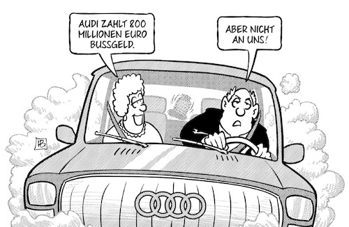 Audi-Bußgeld