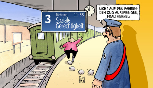 Cartoon: Aufspringen (medium) by Harm Bengen tagged wahl,wahlkampf,fahrender,zug,aufspringen,abgefahren,merkel,soziale,gerechtigkeit,bahnhof,bahnsteig,harm,bengen,cartoon,karikatur,wahl,wahlkampf,fahrender,zug,aufspringen,abgefahren,merkel,soziale,gerechtigkeit,bahnhof,bahnsteig,harm,bengen,cartoon,karikatur