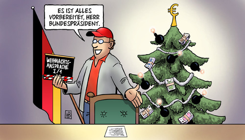 Aufzeichnung Weihnachtsansprache Aufzeichnung Weihnachtsansprache