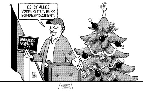 Aufzeichnung Weihnachtsansprache Aufzeichnung Weihnachtsansprache