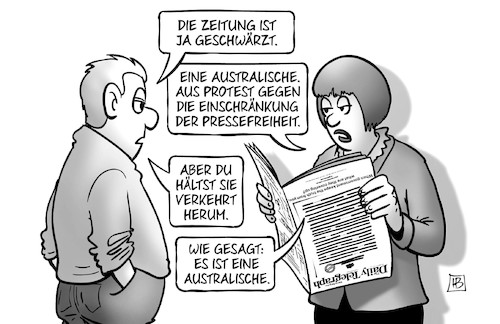 Australische Pressefreiheit