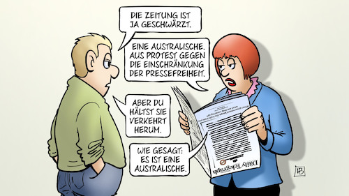 Australische Pressefreiheit