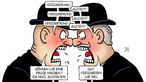 Austritt und Verschiebung Austritt und Verschiebung
