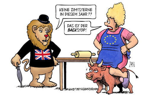 Cartoon: Backstop (medium) by Harm Bengen tagged zimtsterne,weihnachten,loewe,backstop,irland,nordirland,europa,stier,may,misstrauensabstimmung,misstrauensvotum,tories,brexit,uk,gb,unterhaus,abstimmung,austrittsvereinbarung,harm,bengen,cartoon,karikatur,zimtsterne,weihnachten,loewe,backstop,irland,nordirland,europa,stier,may,misstrauensabstimmung,misstrauensvotum,tories,brexit,uk,gb,unterhaus,abstimmung,austrittsvereinbarung,harm,bengen,cartoon,karikatur