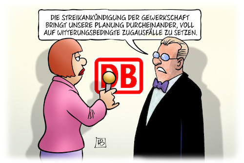 Bahnstreiks und Planung Bahnstreiks und Planung