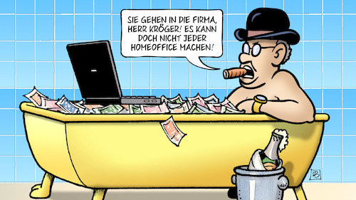 Cartoon: BDI und Homeoffice (medium) by Harm Bengen tagged bdi,firma,homeoffice,wanne,badewanne,sekt,kapitalist,kacheln,corona,geld,harm,bengen,cartoon,karikatur,bdi,firma,homeoffice,wanne,badewanne,sekt,kapitalist,kacheln,corona,geld,harm,bengen,cartoon,karikatur