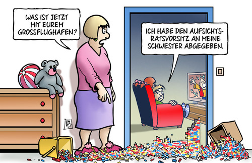 Cartoon: BER-Aufsichtsrat (medium) by Harm Bengen tagged legos,grossflughafen,kosten,eroeffnungstermin,aufsichtsratsvorsitz,ber,flughafen,berlin,willy,brandt,verzoegerung,fertigstellung,geld,blamage,wowereit,ramsauer,platzeck,brandschutz,harm,bengen,cartoon,karikatur,legos,grossflughafen,kosten,eroeffnungstermin,aufsichtsratsvorsitz,ber,flughafen,berlin,willy,brandt,verzoegerung,fertigstellung,geld,blamage,wowereit,ramsauer,platzeck,brandschutz,harm,bengen,cartoon,karikatur