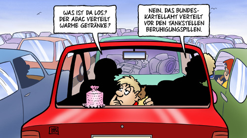 Cartoon: Beruhigungspillen (medium) by Harm Bengen tagged spritpreise,benzinpreise,ölpreis,tankstelle,zapfsäule,esso,total,aral,jet,shell,ölmultis,mineralölkonzere,mineralölwirtschaft,pendlerpauschale,mineralölsteuer,tanken,auto,kfz,abzocke,ostern,stau,bundeskartellamt,beruhigungsmittel,beruhigungspillen,urlauber,familie,spritpreise,benzinpreise,ölpreis,zapfsäule,esso,total,aral,jet,shell,ölmultis,mineralölkonzere