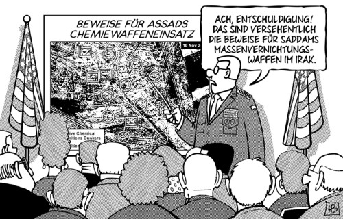 Beweise gegen Assad