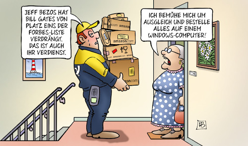Bezos und Gates Bezos und Gates