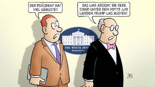 Biden hustet Biden hustet