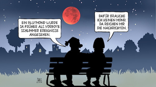 Cartoon: Blutmond 1 (medium) by Harm Bengen tagged blutmond,mondfinsternis,vorbote,schlimmer,ereignisse,nachrichten,phänomen,chinesen,rückseite,raumfahrt,harm,bengen,cartoon,karikatur,blutmond,mondfinsternis,vorbote,schlimmer,ereignisse,nachrichten,phänomen,chinesen,rückseite,raumfahrt,harm,bengen,cartoon,karikatur