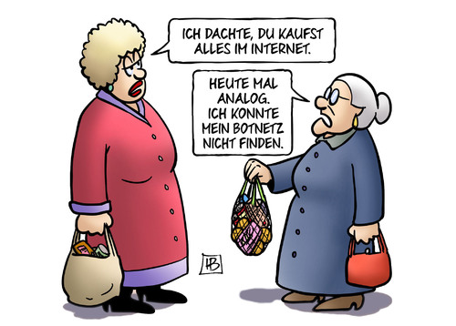 Cartoon: Botnetz (medium) by Harm Bengen tagged internetkriminalität,einkaufen,digital,analog,botnetz,hacker,susemil,harm,bengen,cartoon,karikatur,internetkriminalität,einkaufen,digital,analog,botnetz,hacker,susemil,harm,bengen,cartoon,karikatur