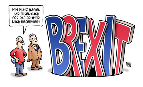Cartoon: Brexit-Sommerloch (medium) by Harm Bengen tagged sommerloch,presse,redaktion,eu,europa,brexit,uk,gb,referendum,abstimmung,austritt,harm,bengen,cartoon,karikatur,sommerloch,presse,redaktion,eu,europa,brexit,uk,gb,referendum,abstimmung,austritt,harm,bengen,cartoon,karikatur