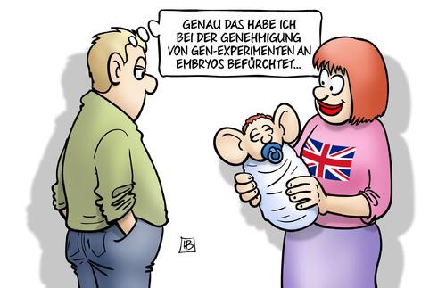 Britische Gen-Experimente Britische Gen-Experimente
