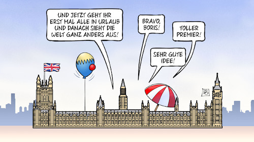 Britische Sommerpause